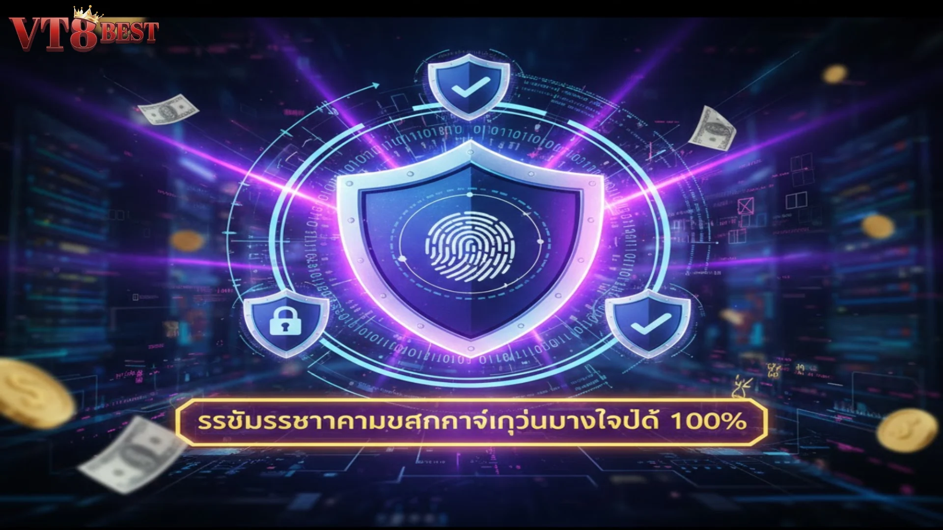 ระบบรักษาความปลอดภัยในการเข้าใช้งานที่สมาชิกมั่นใจได้ 100%