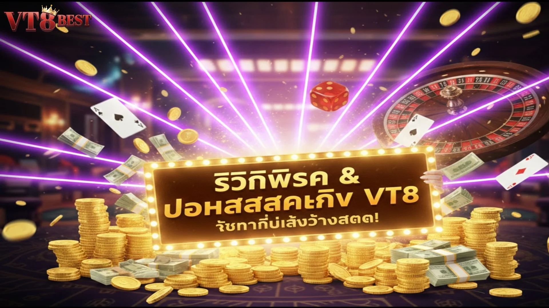 สิทธิพิเศษและโบนัสที่คุณจะได้รับหลัง สมัครสมาชิก VT8